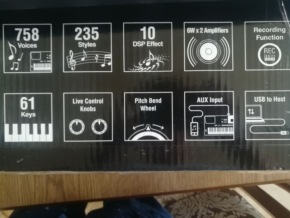 Синтезатор Yamaha psr-463 новый