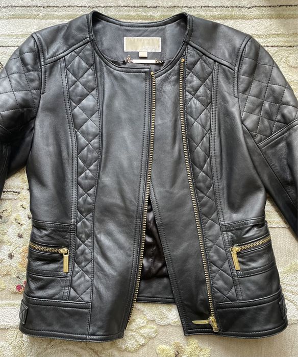 Кожаная куртка Michael Kors