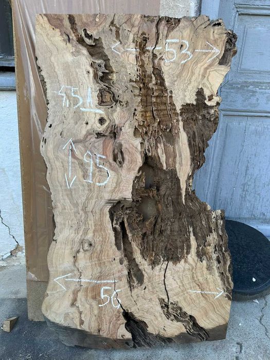 Янове от вековна маслина сухи подходящи за заливане с Епоксидна смола