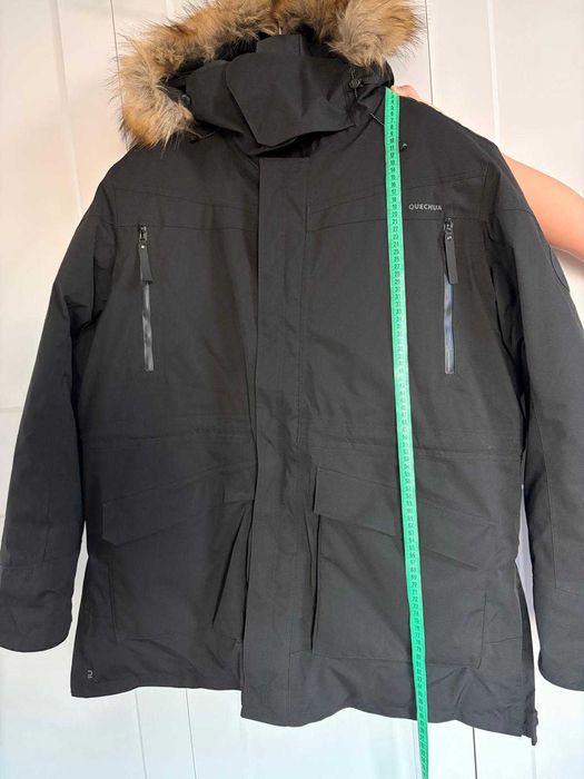 Geacă Parka Quechua NH900 -20°C impermeabilă, negru 3XL, ca noua