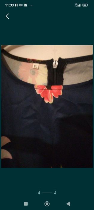 Rochiță florala nouă măr L -XL