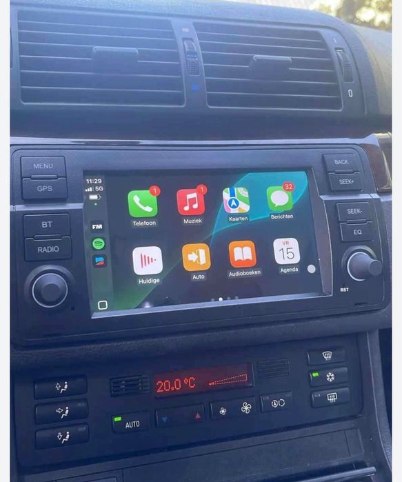 Navigație BMW E46 4GB RAM / 64GB ROM - Carplay si Android Auto