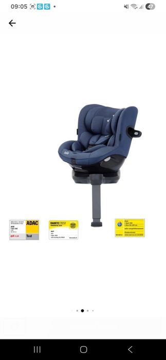 Scaun auto i-Spin 360° Deep Sea,