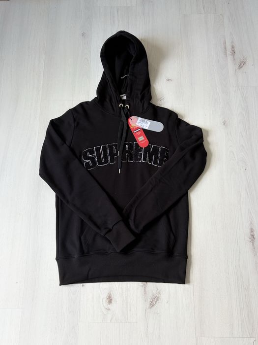 2x Supreme Spain Hoodies / суичъри – черен и бял – нови с етикети