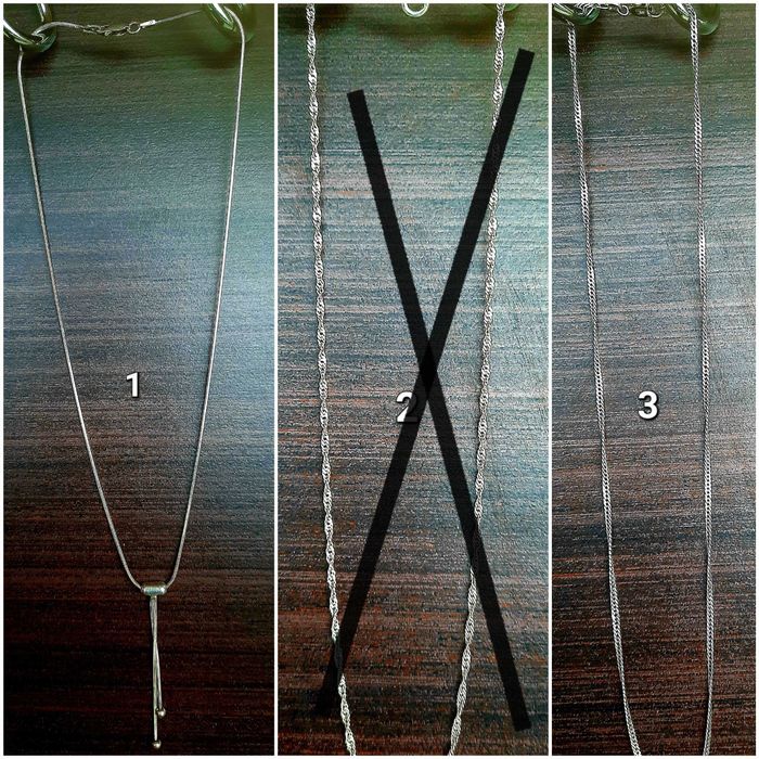 Сребърни верижки и висулки