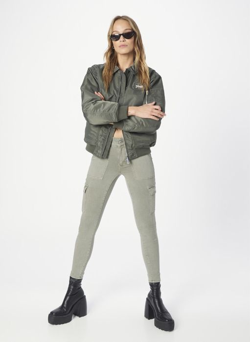 Schott NYC Womens Bomber Jacket - дамско бомбър яке - р.S-M