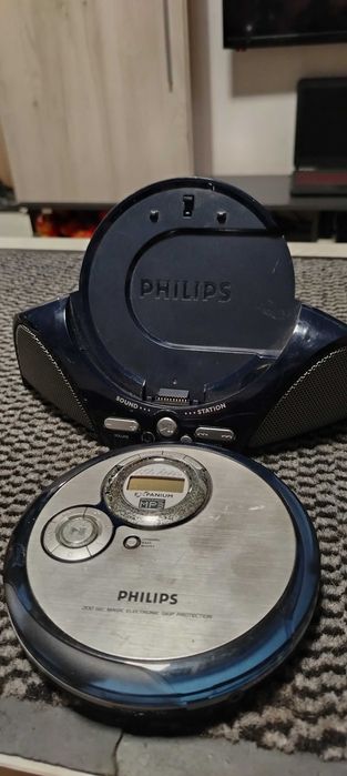 Cd Diskmen Philips cu Doking