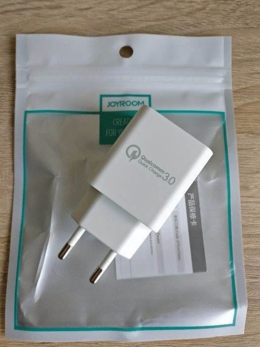 Зарядное устройство Quick Charge 3.0,быстрая зарядка, зарядник JOYROOM