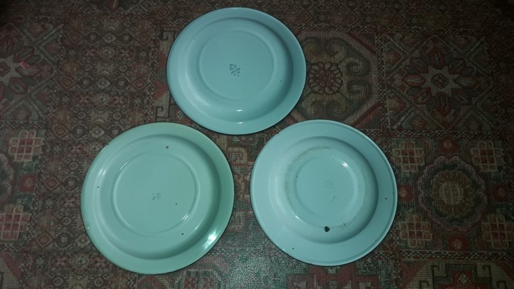 Блюдо эмалированное - табак