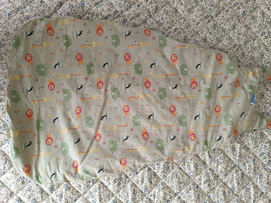 Зимен спален чувал "Сафари - зелен"