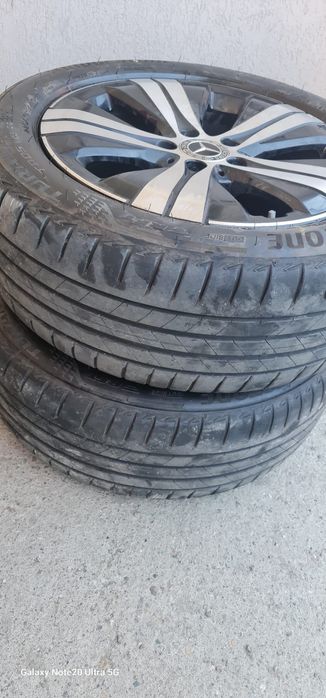 Jenti cu anvelope BRIDGESTONE vara 17 (aproape noi)Mercedes cu sensori