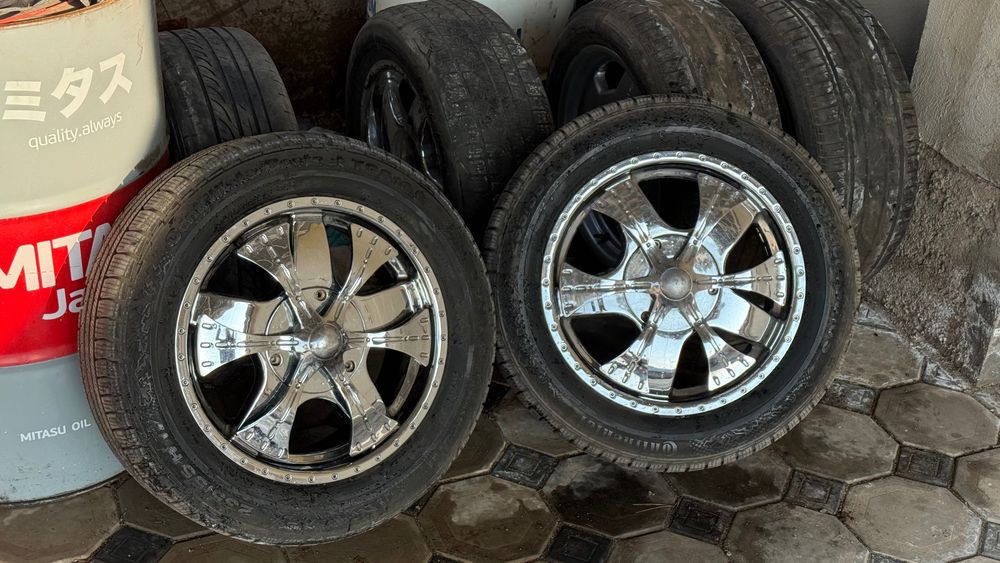 Диски спиннер с резиной