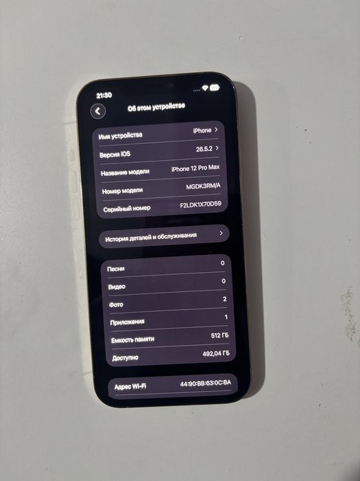 iPhone 12 Pro Max 512gB