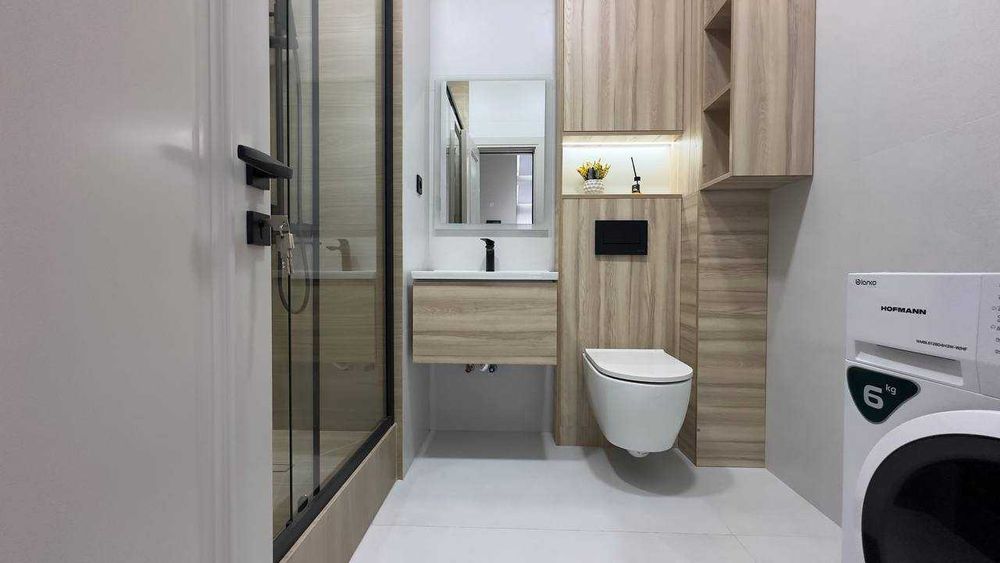 3-комнатная 57 м² ЖК O'z Mahal Новомосковская, Мирзо-Улугбекский район