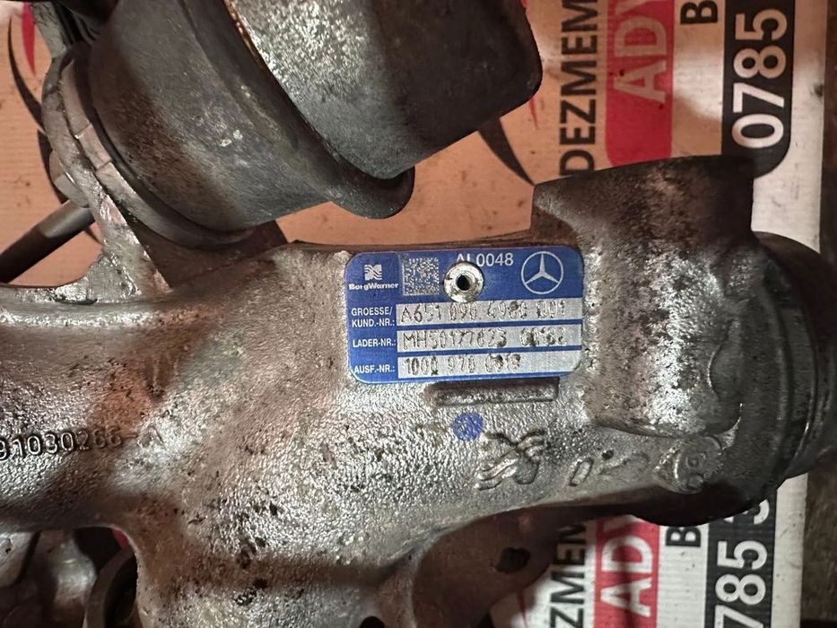 turbina mercedes c-class W204 2.2 cdi euro 5