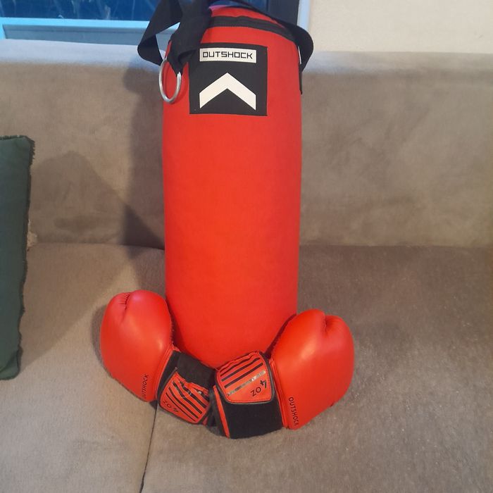 Sac și mănuși de box