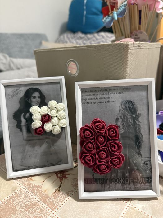 Ръчно изработени красоти за 8-ми март и други поводи