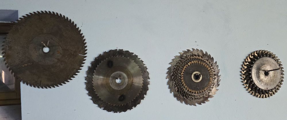 Circular tamplarie cu freza si masa de scobire (MUT artizanal) - 380V + accesorii