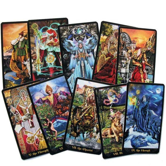 Таро. Arcanum Tarot, Tarot Illuminati, Shadowscapes Tarot