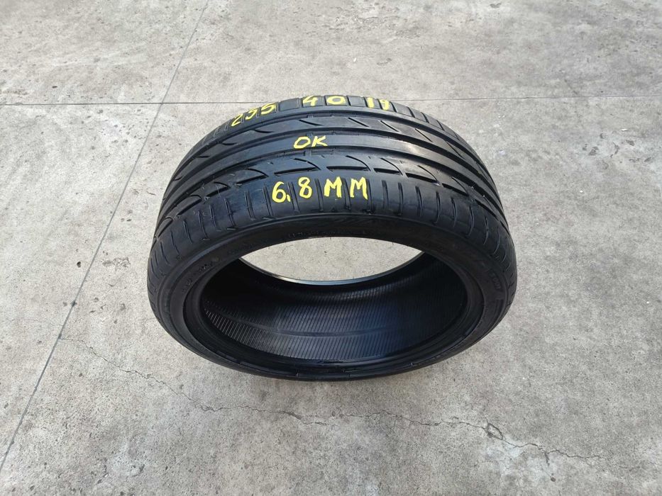 O anvelopa de vara 255 40 19 bridgestone potenza S001 profil de 6,8 mm