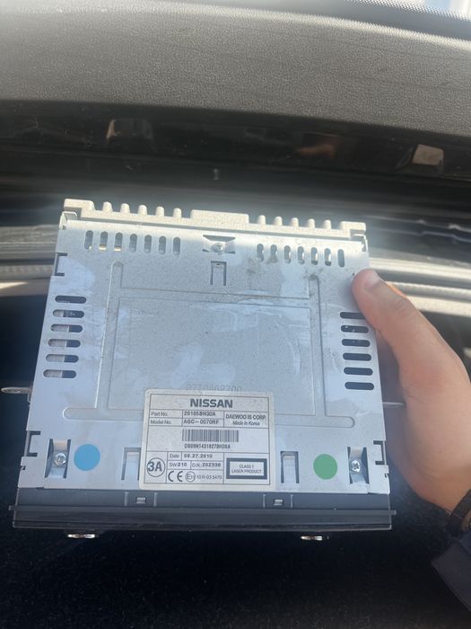 Navigatie nissan qashqai j10