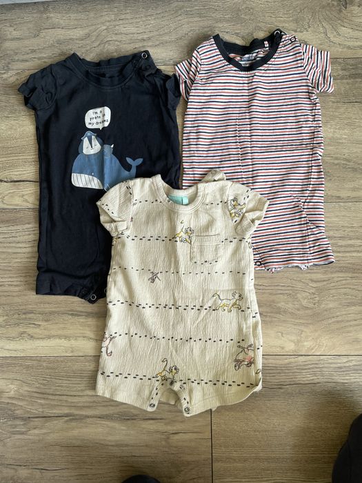 Летни гащеризони за момче 3-6-9м.