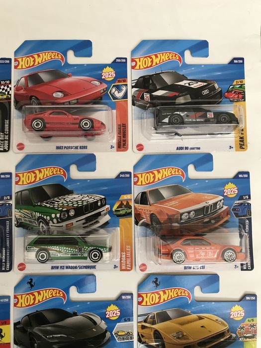 Hot wheels колички Ferrari Mercedes BMW Porsche Audi  hotwheels