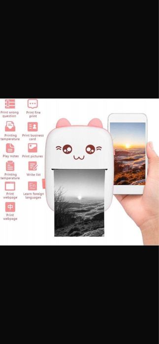 Фотоаппарат мини принтер