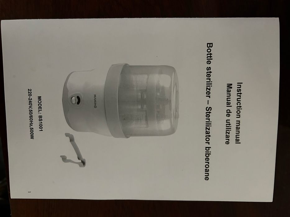 Sterilizator electric pentru 6 biberoane Mamimo BS1001