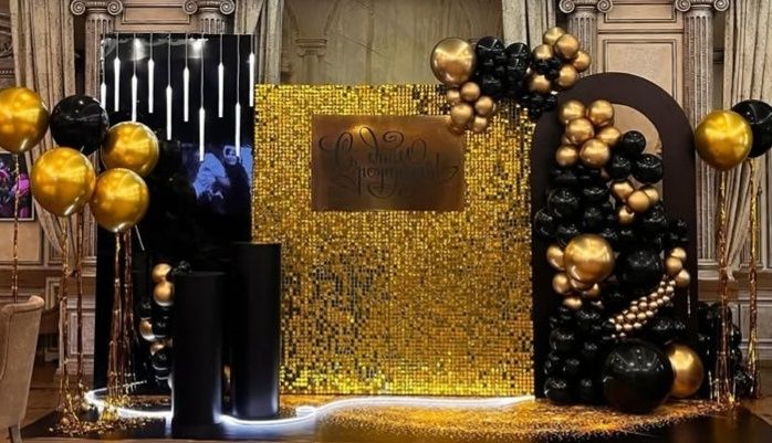 Оформление на торжество