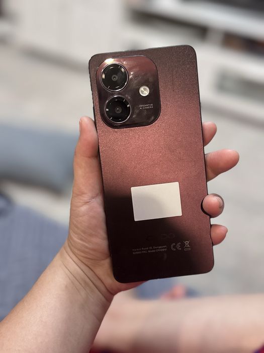 Oppo A3x 128 ГБ бордовый