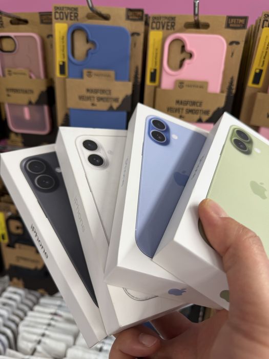 Промо iPhone 17 256GB black,sage,mist blue,white,запечатани,чисто нови