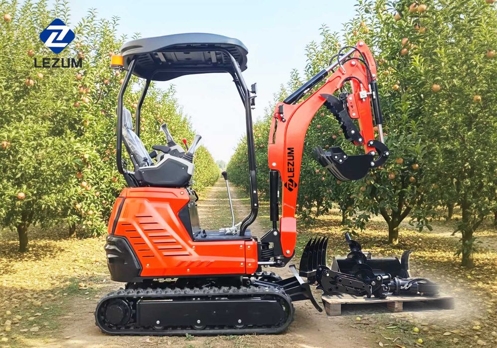 LEZUM DY18 Mini excavator chinezesc de vânzare Preț de fabrică