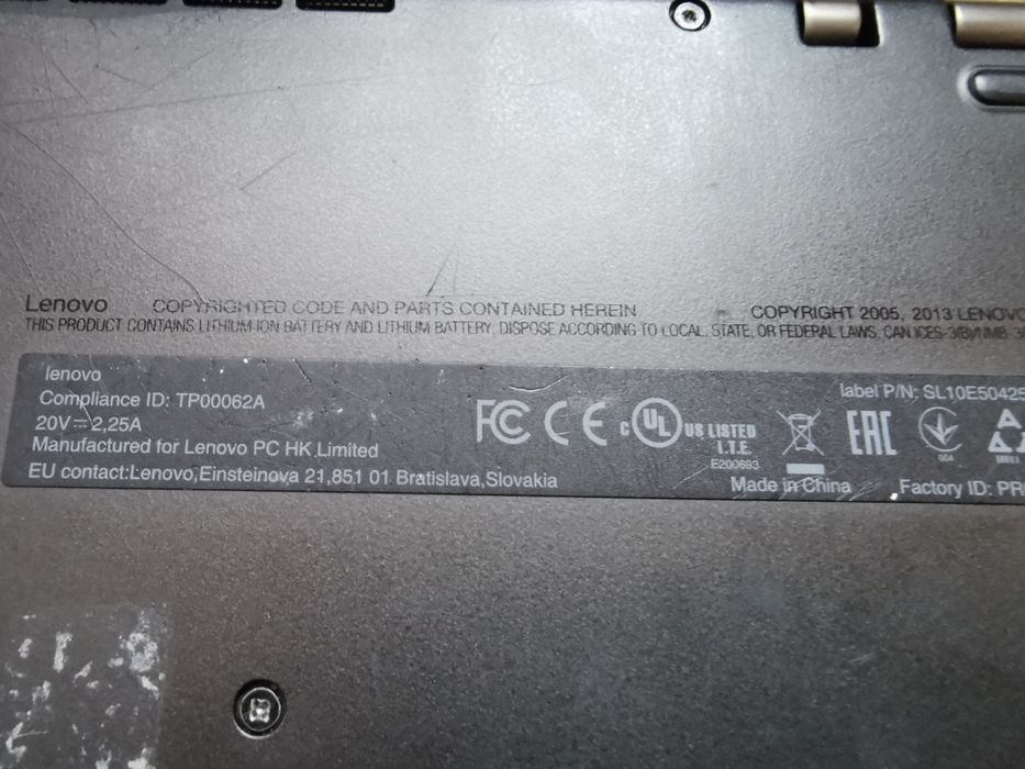 Laptop Lenovo ThinkPad Yoga 12