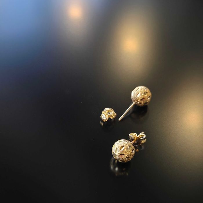 Cercei Aur 14K (Iulius Mall)(B-336) Garantie 2 ani!