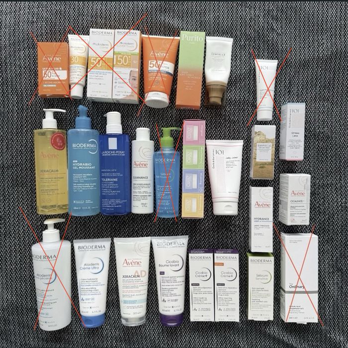 La Roche Posay, Bioderma, Eucerin, ISDIN, AVENE Козметика