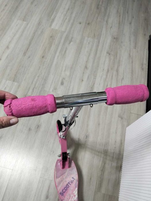 Самокат 2х колесный для девочки