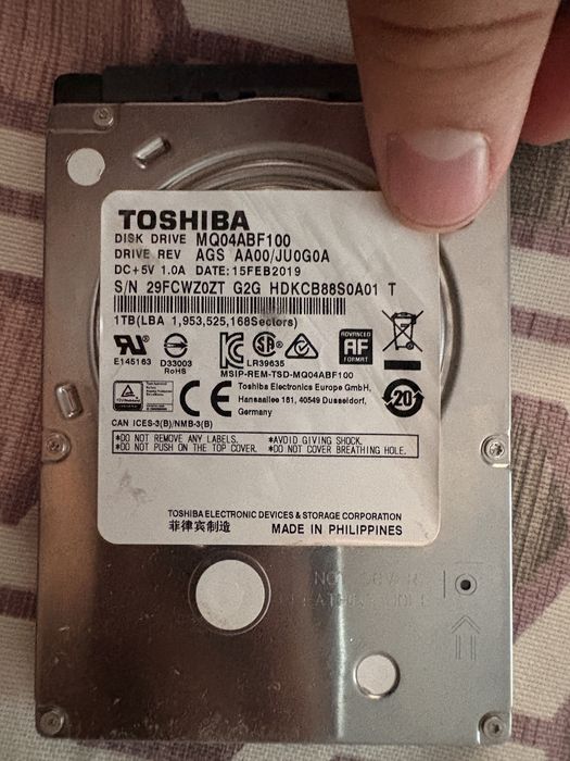 HDD жёсткий диск