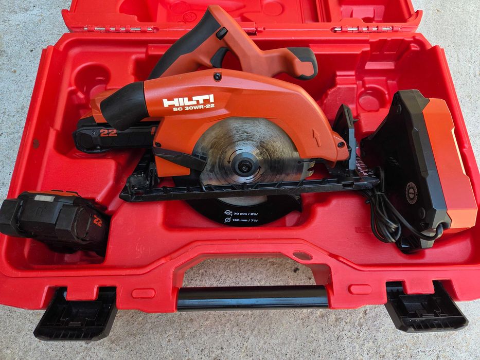 HILTI SC 30WR-22 Циркуляр с батерии NURON ПЕРФЕКТЕН!