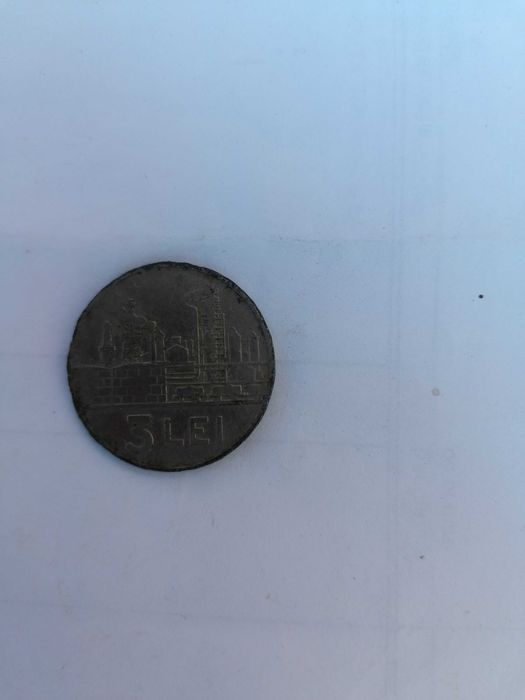Vand moneda 3 lei din 1966