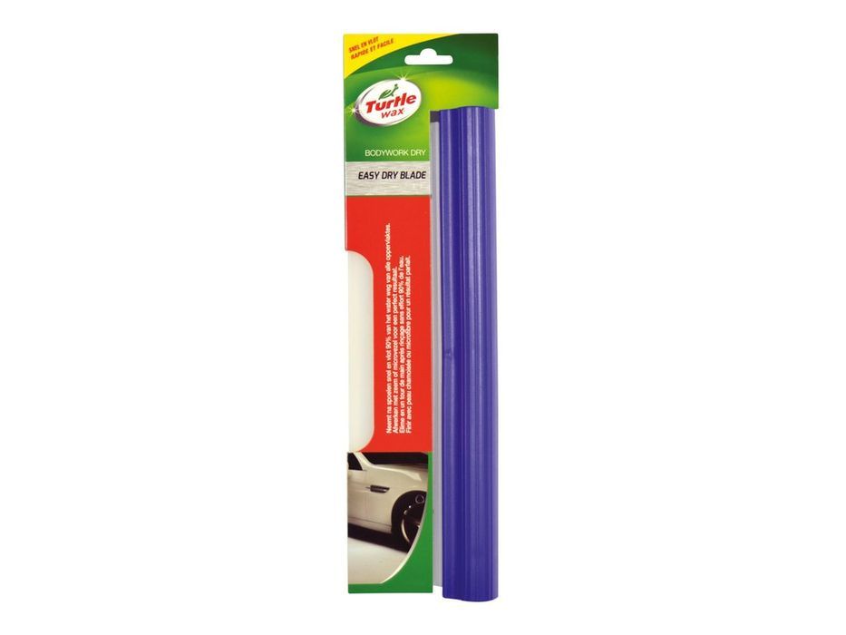 Racleta auto siliconica Turtle Wax X496TD Easy Dry Blade, pentru indepartarea apei si condensului, lamela lata 21 cm, sigura pentru toate suprafetele