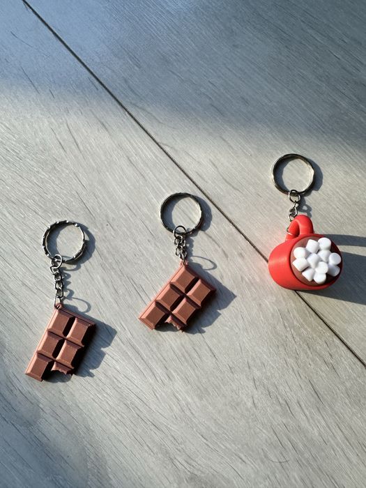 Ключодържатели с кафе и шоколад