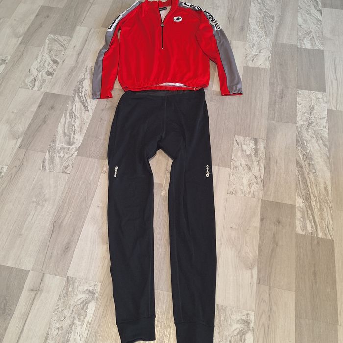 Pantaloni de ciclism Gonso mărimea L si tricou  Castelli mărimea M
