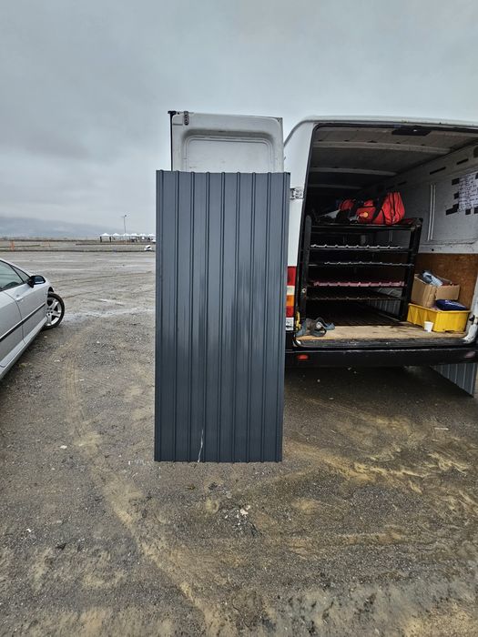 Vand tabla cutata zincata și color Grosimi între 0.2 și 0.4