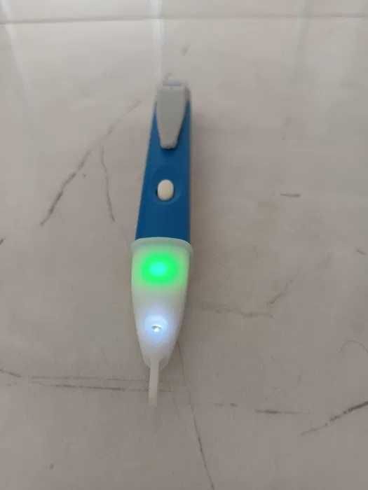 Фазомер безконтактен, нов, звуков и светлинен сигнал