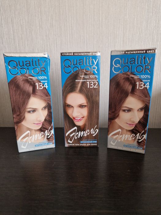 3 краски для волос Эстель за 1000тг