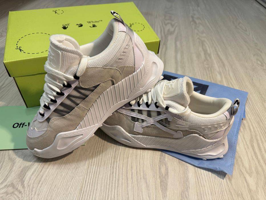 Adidasi Off white ODSY 1000 premium albi