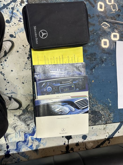 Мерседес 203 китоблари заводской