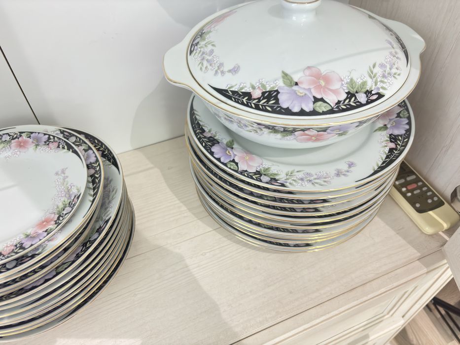 Посуда сервис хрусталь