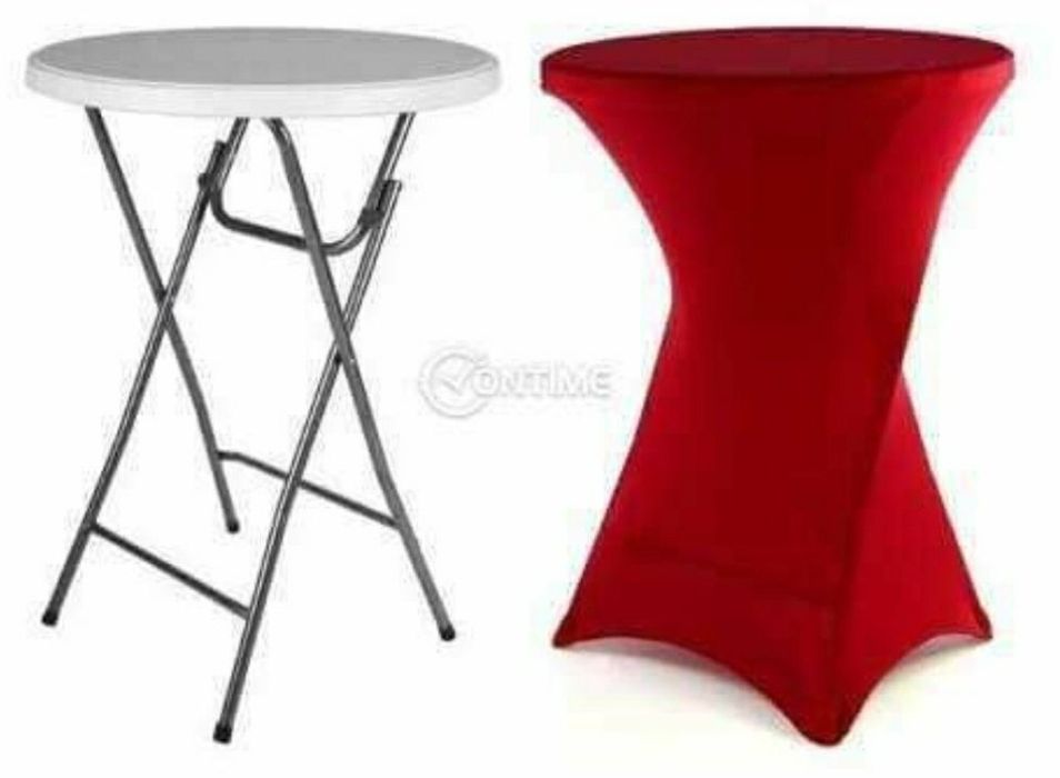 Маса Кетъринг Сгъваема Кръгла 4 размера Чисто нови